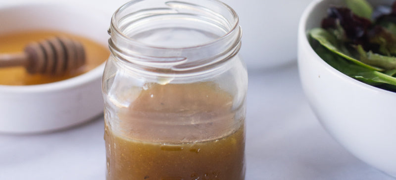 Skip Bottled: Make Healthy Honey Dijon Vinaigrette at Home
